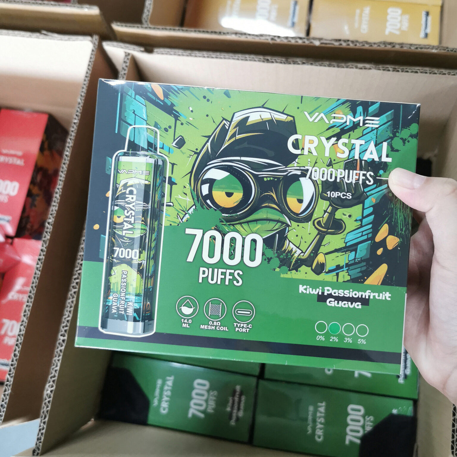 Wholesale Vapme Crystal 7000 Puffs Disposable Vape Germany Ramvape