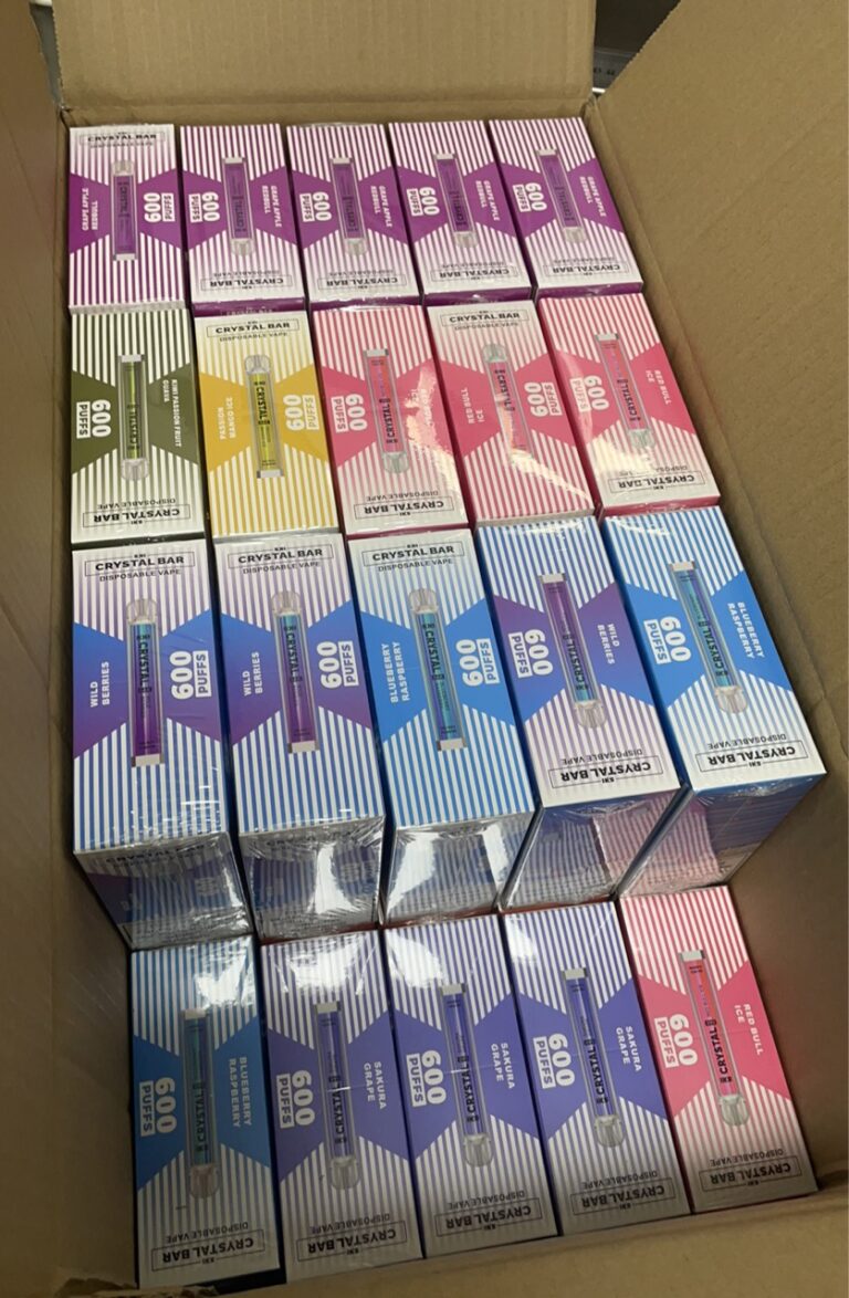 Crystal 600 Puffs Disposable Vape Wholesale Price