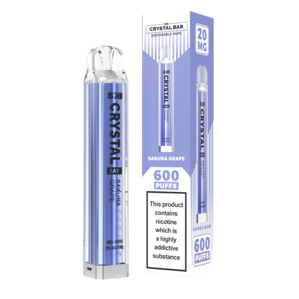 Wholesale Vape Crystal Bar Disposable Vape Pen 600