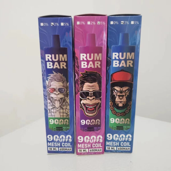 Italy rum bar 9000 puff factory price