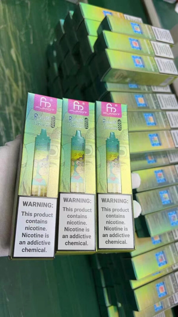 FUMOT RANDM TORNADO 15000 DISPOSABLE VAPE DEVICE Wholesale Price