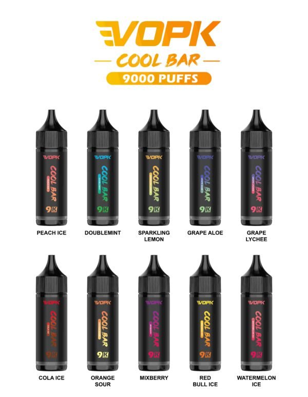 Vopk Cool Bar 9000 Puff Tornado 9k Vente en gros - ramvape obtenir une  cigarette lectronique en vrac  prix rduit