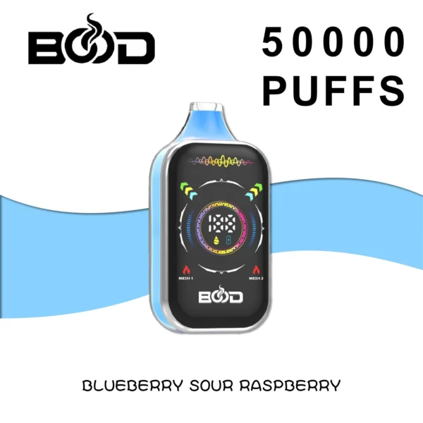 bood pulse pro 25k 50k blueberry sour raspberry