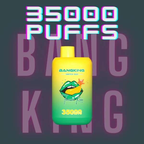 Bang King Switch Duo 35k Puffs mango on lime & cool mint