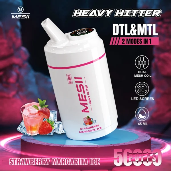 Mesii Couple 45K Three Flavors STRAWBERRY MARGARITA ice