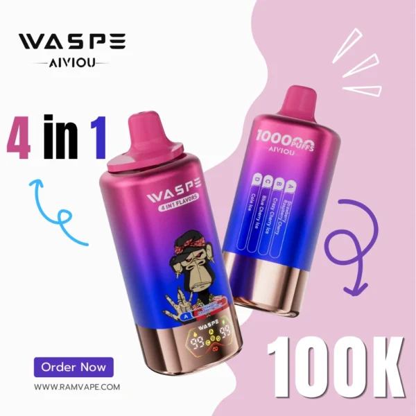 Waspe 100K beste smaken