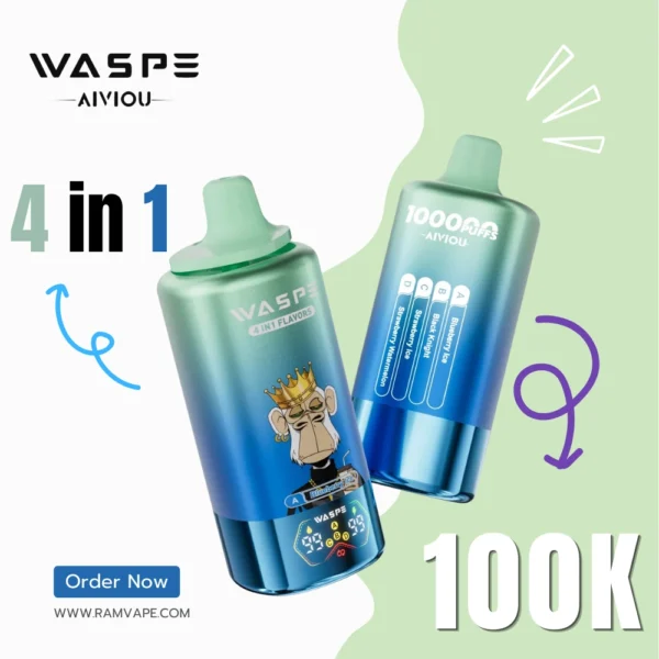 Waspe 100k groothandelsprijs 10000 puff