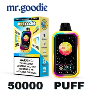 Mr.Goodie 50000 50k puffs BLOOD ORANGE ICE