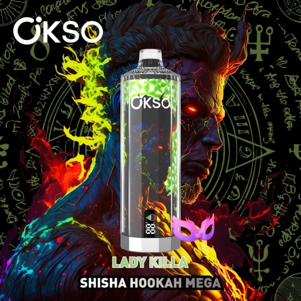 OKSO Shisha Hookah Mega 50k LADY KILLA