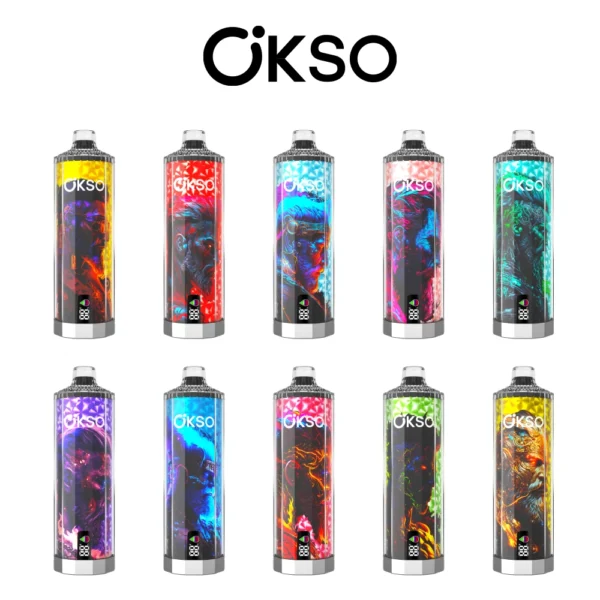OKSO Shisha Hookah Mega 50k all flavors