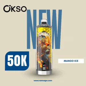 OKSO shisha hookah mega 50k Mango Ice