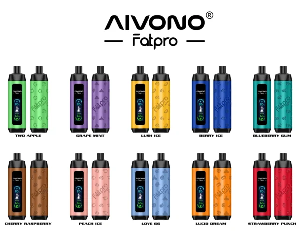 Aivono AIM Fatpro 22k Flavors list