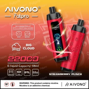 „Aivono AIM FATPRO 22K Braškių perforatorius“