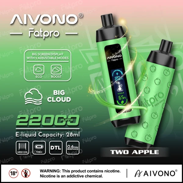 Aivono AIM Fatpro 22k Two Apple