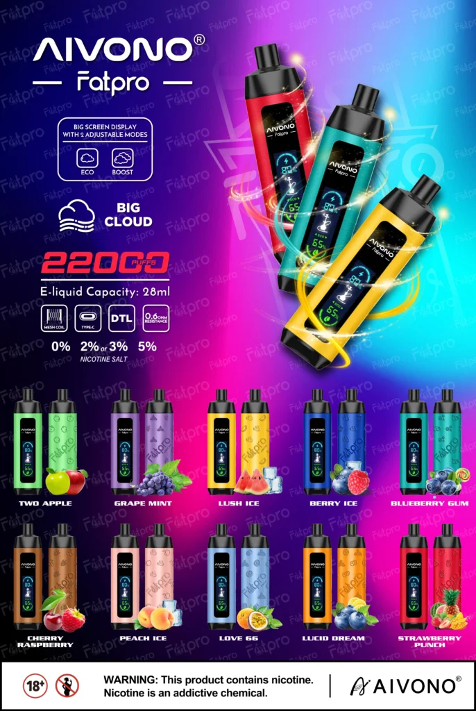 Aivono AIM FATPRO 22K Hurtowe sklep Vape