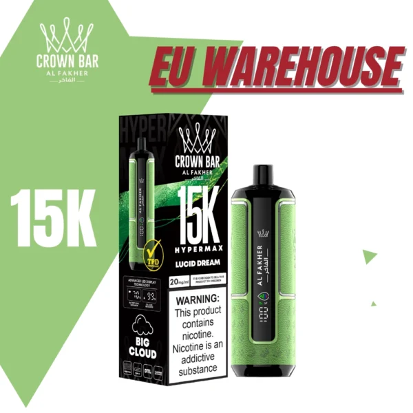 EU WAREHOUSE Al fakher 15k Hyper Max