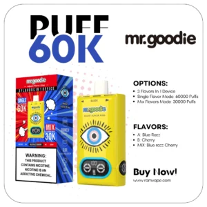 Mr.Goodie 60k Blue Razz Cherry