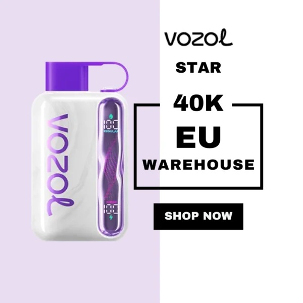 Vozol Star 40K ES noliktava Ātra piegāde