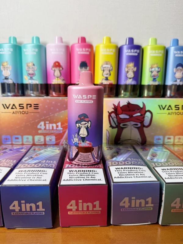 Waspe 100k 4 smaken in 1 wholesale