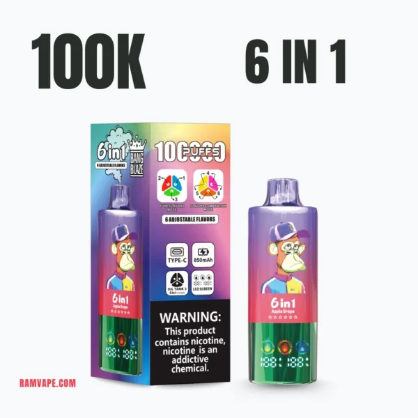 Bang Blaze 100K Wholesale Vape – 100,000 Puffs, Direct China Warehouse Stock for Distributors