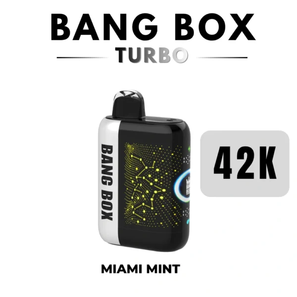 Bang Box Turbo 42K Vape Device 850mAh Battery China Warehouse