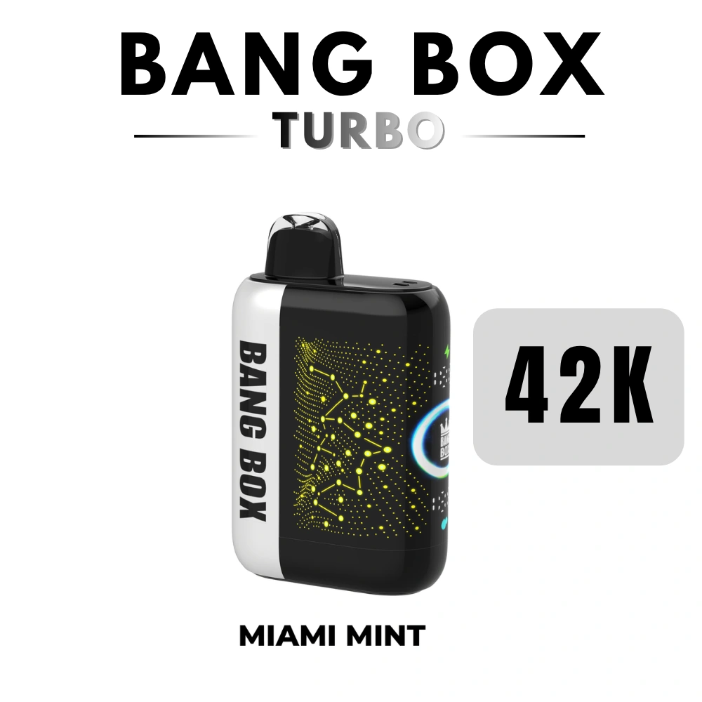 Bang Box Turbo 42K Vape Device 850mAh Battery China Warehouse
