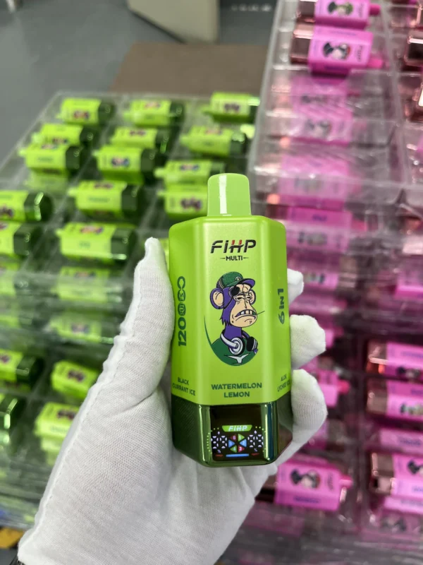 FIHP 120K 6-in-1 Rechargeable Vape Metal Body Type-C Port