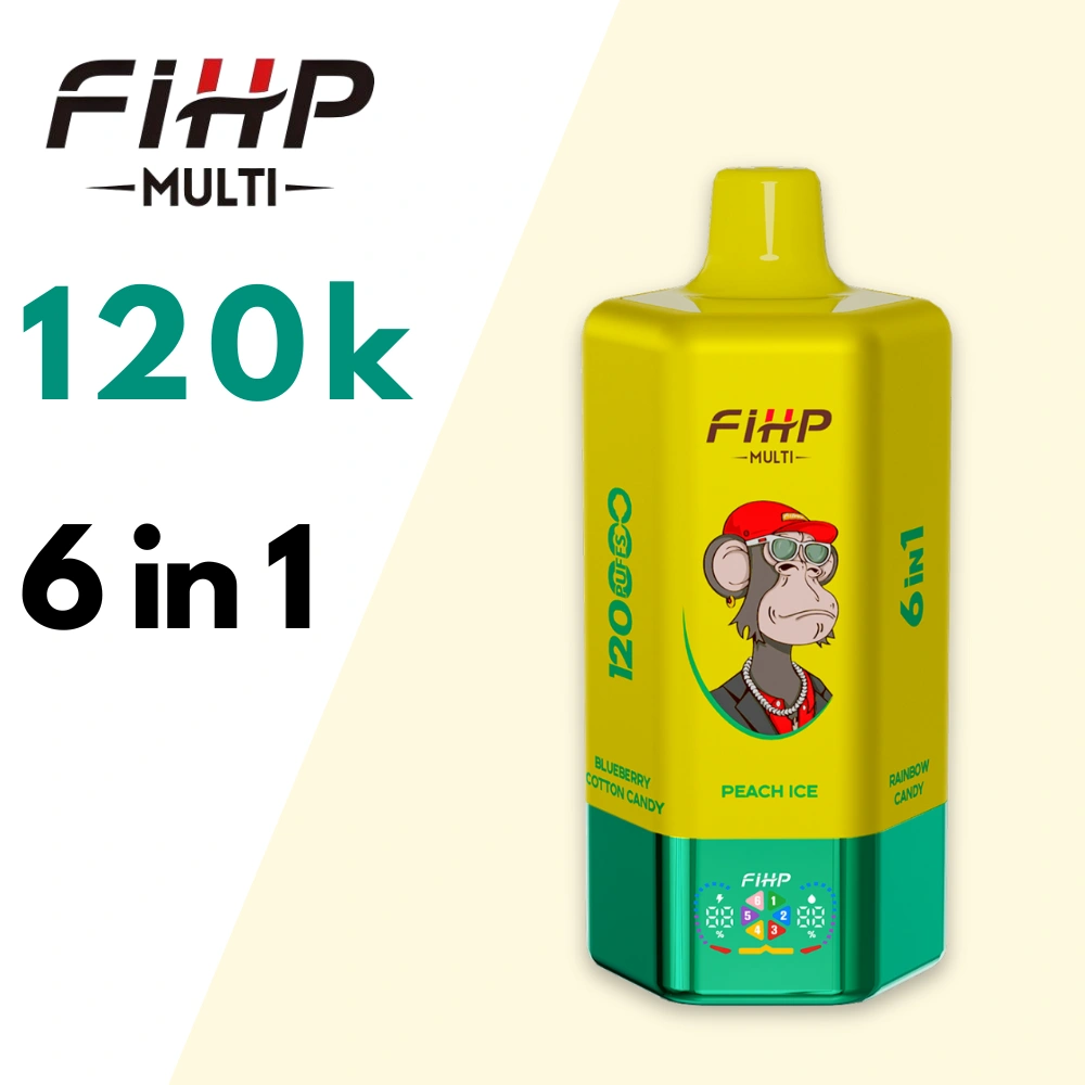 FIHP 120K 6-in-1 Vape 64ml 650mAh Type-C Rechargeable