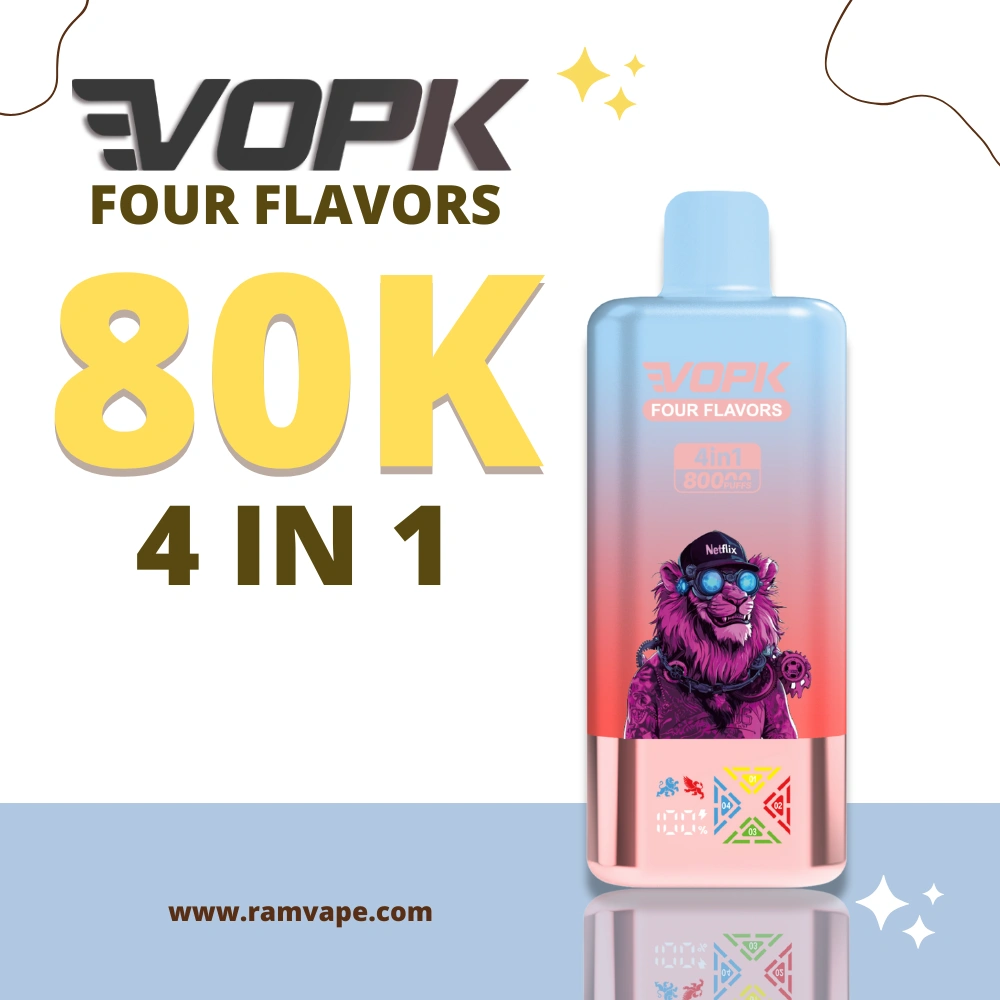Vape Descartável de 4 Sabores Armazém de Fornecimento na China
