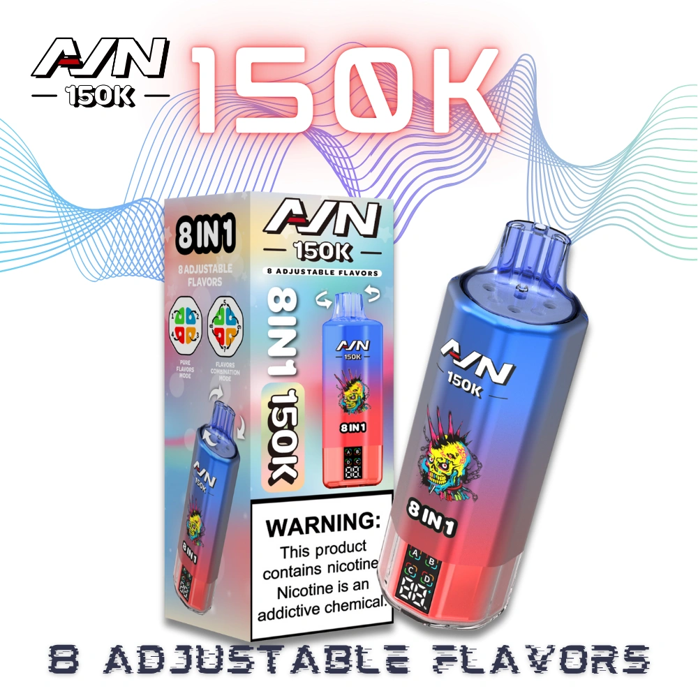 AIM AVN 150K Vape usa e getta ad alta capacità con 8 gusti, 850mAh, ricaricabile tramite Type-C