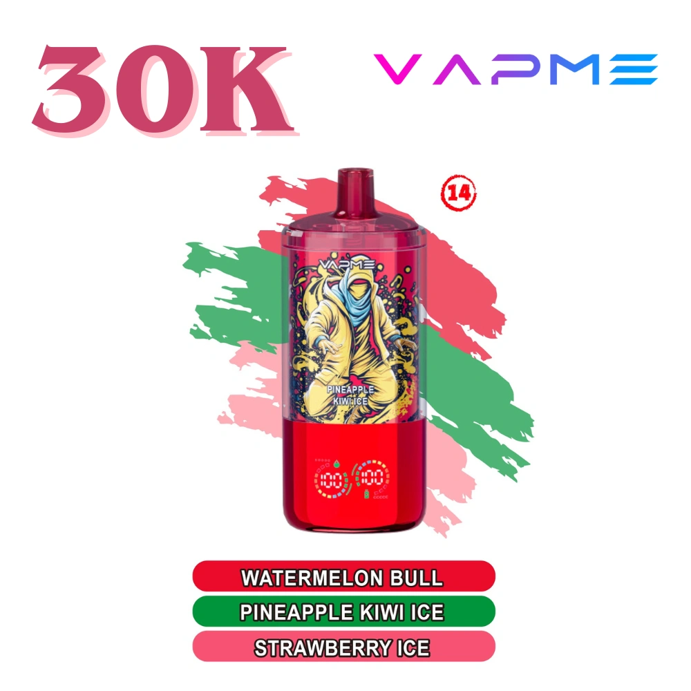 Vapme Crystal 30K Mesh Coil Disposable Vape Triple Flavor Tanks 30mL Capacity