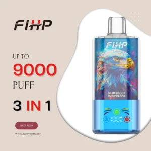FIHP 3in1 90K Pūšieni Vienreizējais Vape LED displejs
