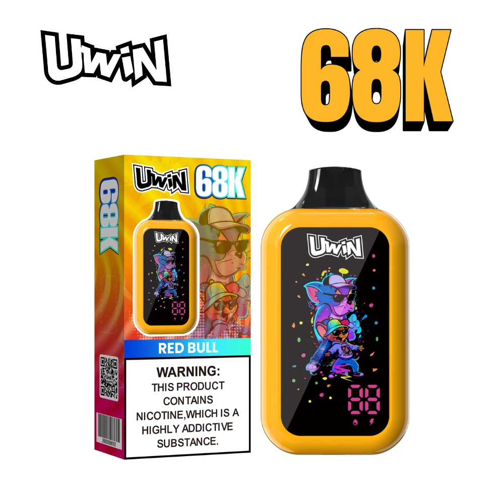 Uwin Digital Box 68K 68000 Puffs Jednorazowy e-papieros hurtowo Red Bull