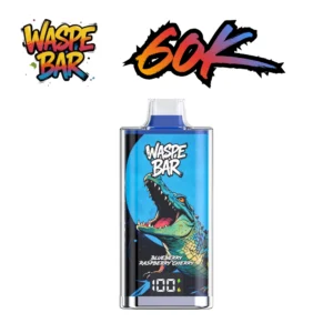 WASPE BAR 60K disposable vape, Blueberry Raspberry Cherry flavor for wholesale orders