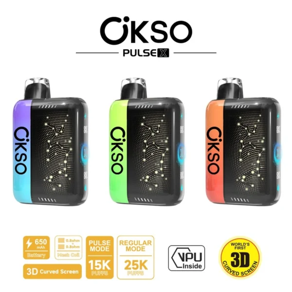 OKSO PULSE X 25K Ingrosso Magazzino Cina | RAMVAPE