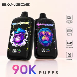 Bang DE 90K disposable vape product image showing device design and key features