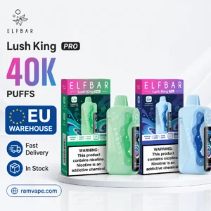 ELFBAR Lush King PRO 40K disposable vape EU warehouse wholesale with 5 percent nicotine