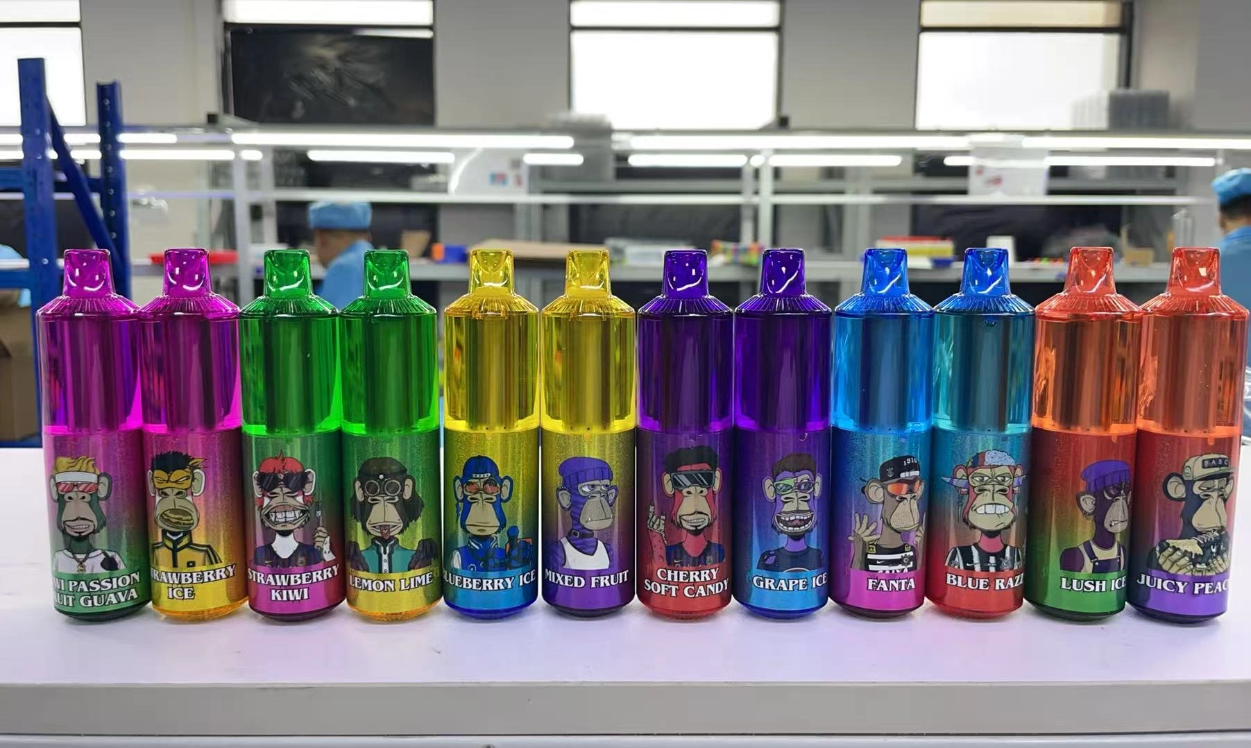 OKSO Tornado 100K disposable vape wholesale stock photo in China warehouse