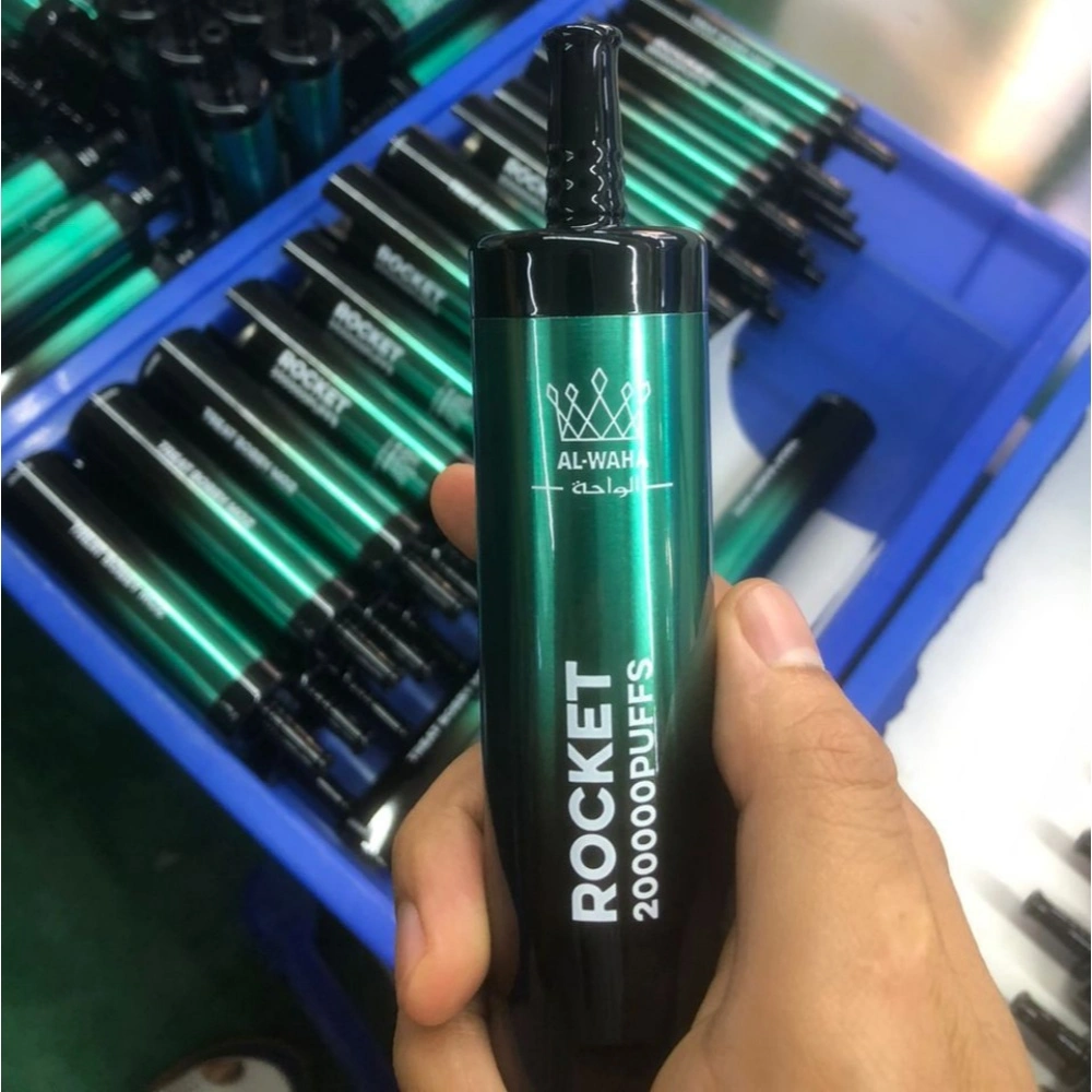 AL-WAHA Rocket 200K wholesale stock real photo showing handheld device in factory