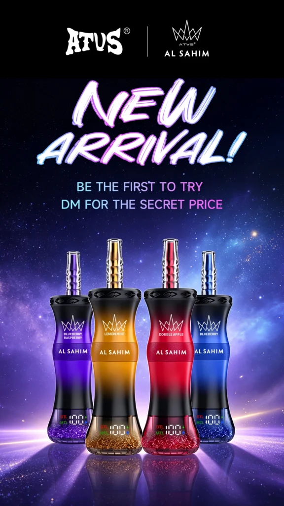 ATVS AL SAHIM 200K vape uus saabumine nelja maitsega