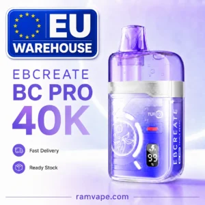 EBCREATE BC PRO 40K disposable vape in EU warehouse stock