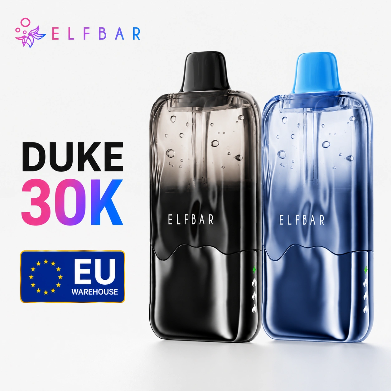 EU-magazijn ELFBAR DUKE 30K wegwerp vape groothandel