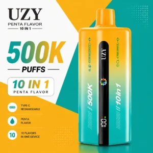 UZY Penta Flavor 10 in 1 500K puffs disposable vape