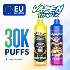 VAPEN TITAN-X 30K refillable vape from EU warehouse for wholesale