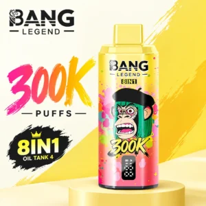 Bang Legend 8IN1 300K disposable vape from China warehouse