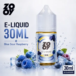 ZOOY E-Liquid 30ML Blue Sour Raspberry flavor for wholesale supply